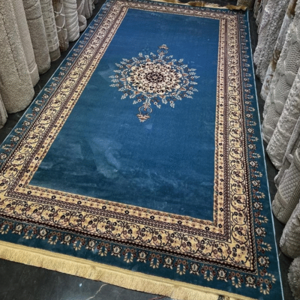 Tapis Istanbul Simple Bleu