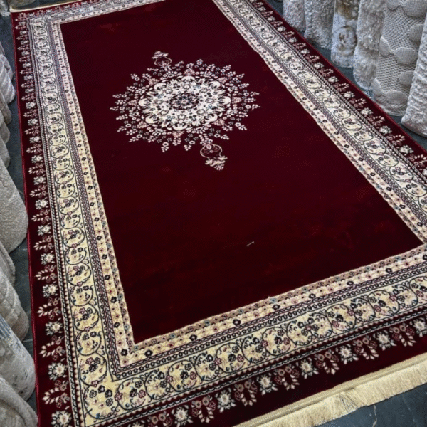 Tapis Istanbul Simple Bordeaux